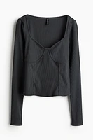 Corset-style Top
