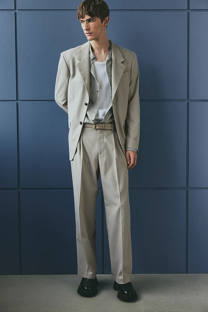 Loose Fit Suit Pants