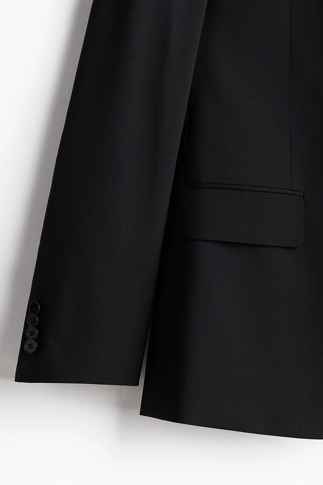Veste Coupe Amincie en laine mélangée