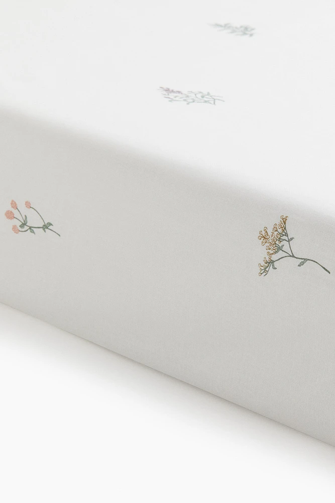 Queen Cotton Fitted Sheet
