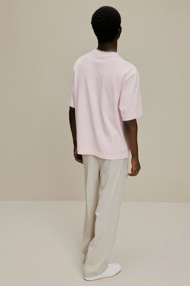 Boxy Fit Washed T-shirt
