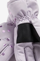 Water-repellent Padded Gloves