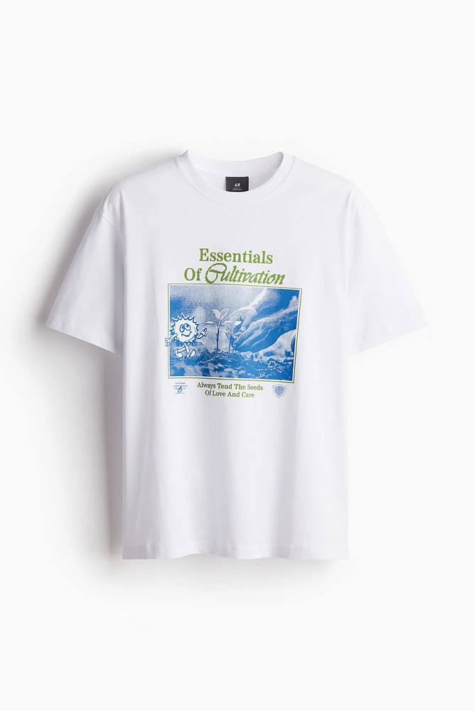 T-shirt imprimé Coupe Flottante