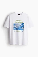 T-shirt imprimé Coupe Flottante