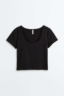 Cotton Jersey Top