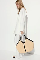 Wide-Leg Linen-Blend Pants