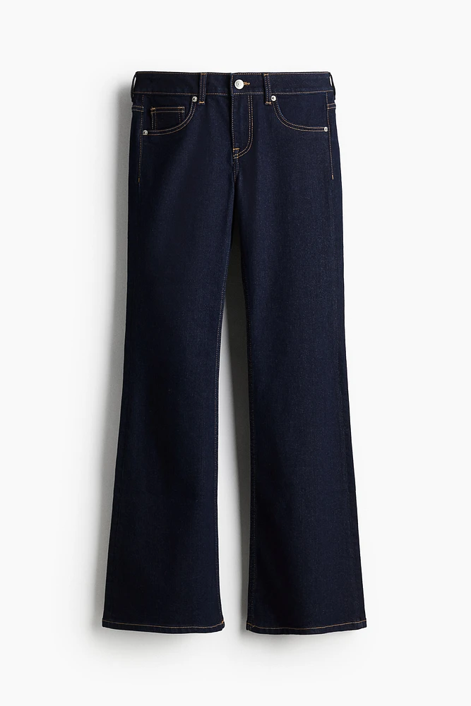 Flared Low Jeans
