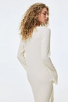 Rib-knit Dress