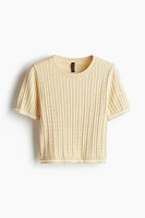 Cable-Knit Top