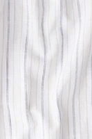 Pantalon coupe décontractée en coton
