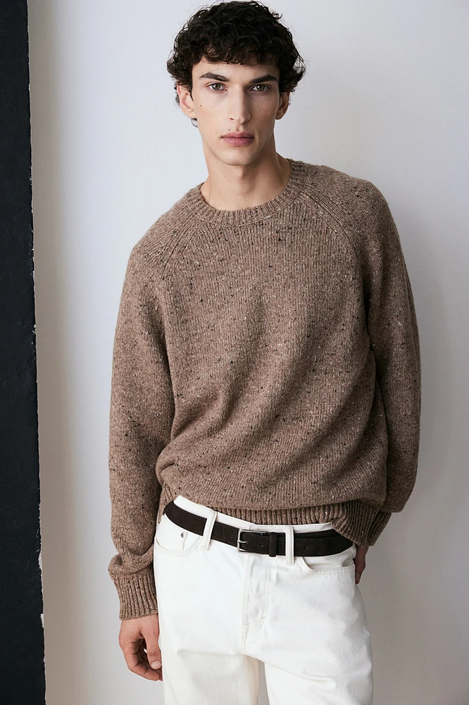 Regular Fit Wool-Blend Sweater