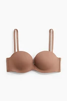 Microfiber Super Push-up Balconette Bra