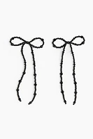 Bow-Shaped Earrings