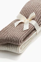 2-pack Wool-blend Socks