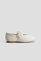 Ballerines avec appliqué