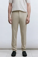 Slim-Fit Suit Pants