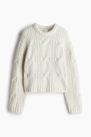 Cable-Knit Sweater