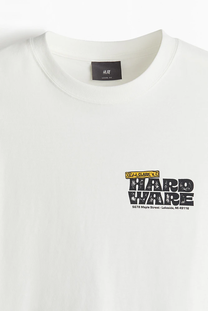Loose Fit Printed T-shirt