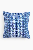 Patterned Cotton Cushion Cover