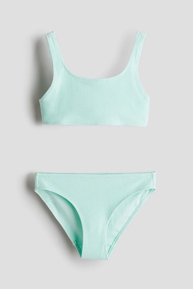 Two-piece Textured Swimsuit