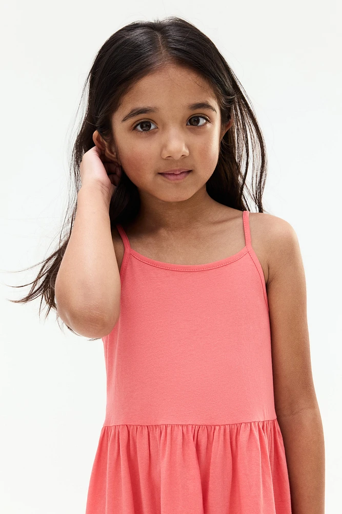 Robe en jersey de coton