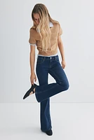 Flared Low Jeans