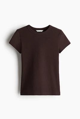 Ribbed T-shirt