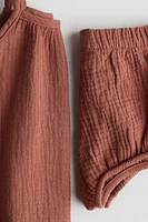 2-Piece Cotton Muslin Set