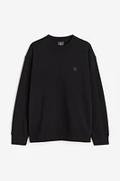 Relaxed Fit Appliquéd Sweatshirt