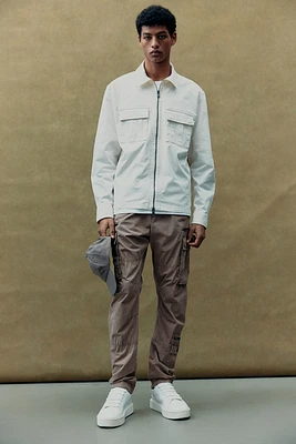 Regular Fit Twill Cargo Pants