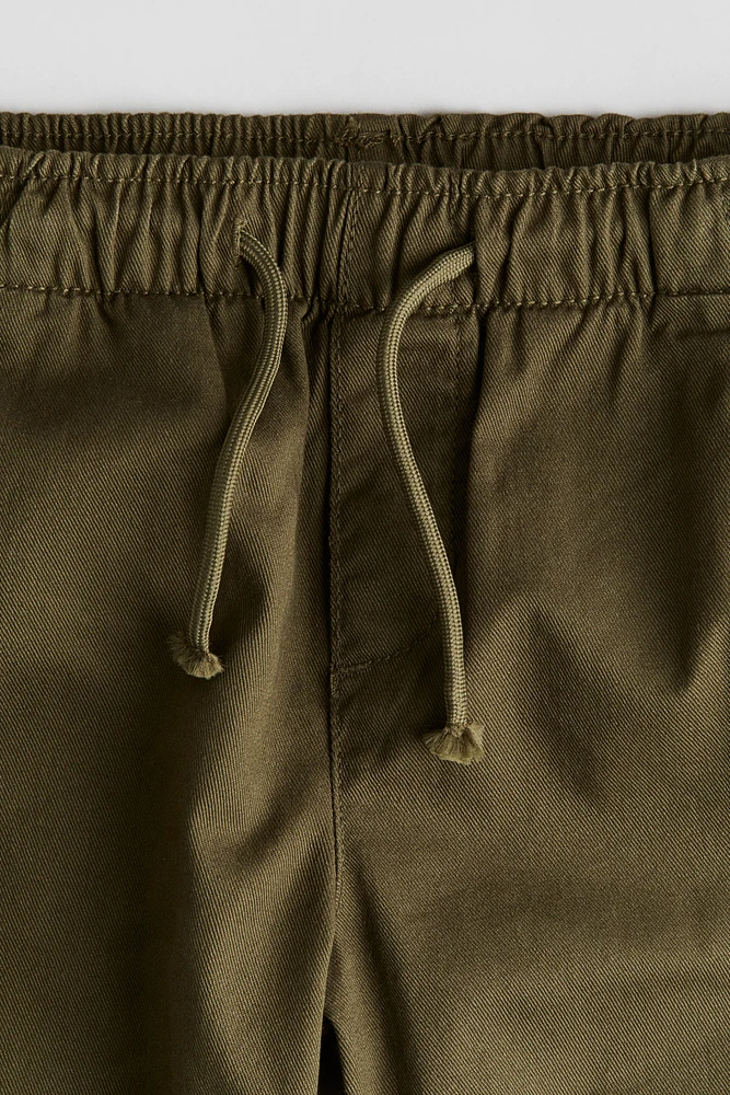 Twill Joggers