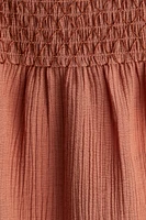 Smocked Strappy Dress