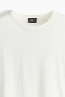 Regular Fit Linen-blend T-shirt