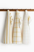 Lot de 3 linges à vaisselle en coton