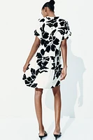 Robe tunique froissée