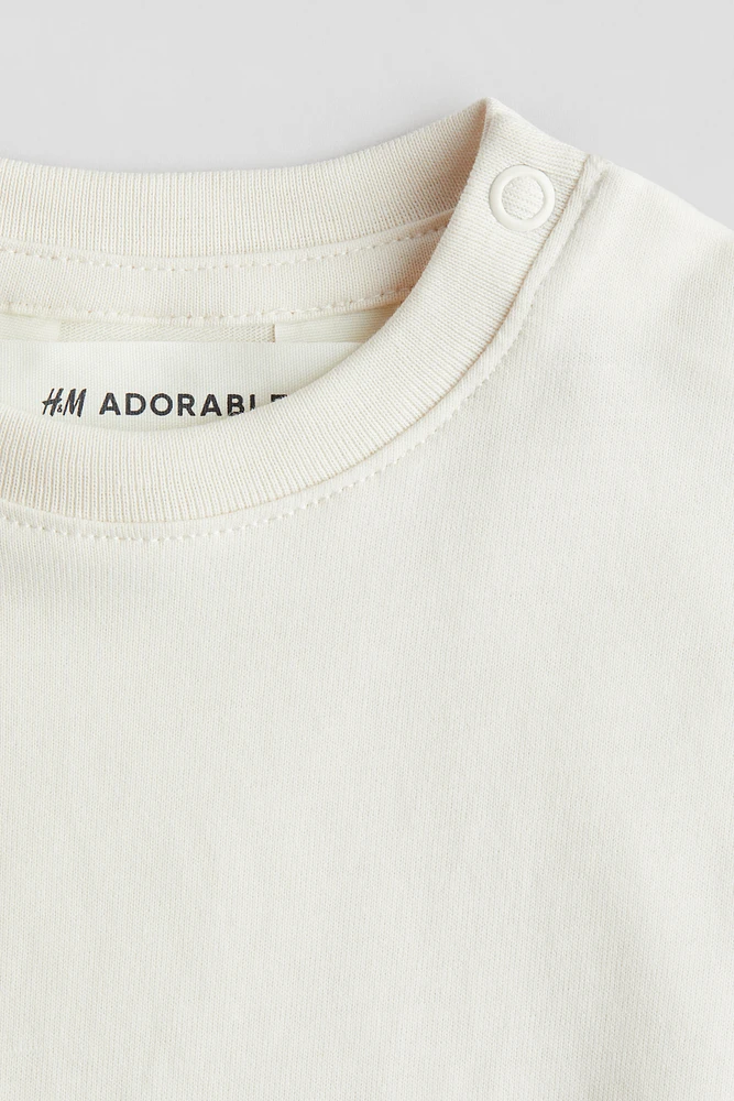 T-shirt ample en coton pima