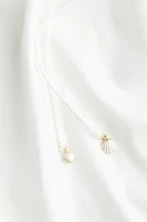 Drawstring-Neck Dress