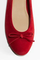 Leather Ballet Flats
