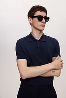 Slim Fit Lyocell Polo Shirt