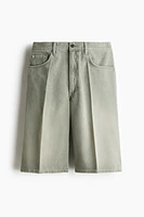 Denim Bermuda Shorts