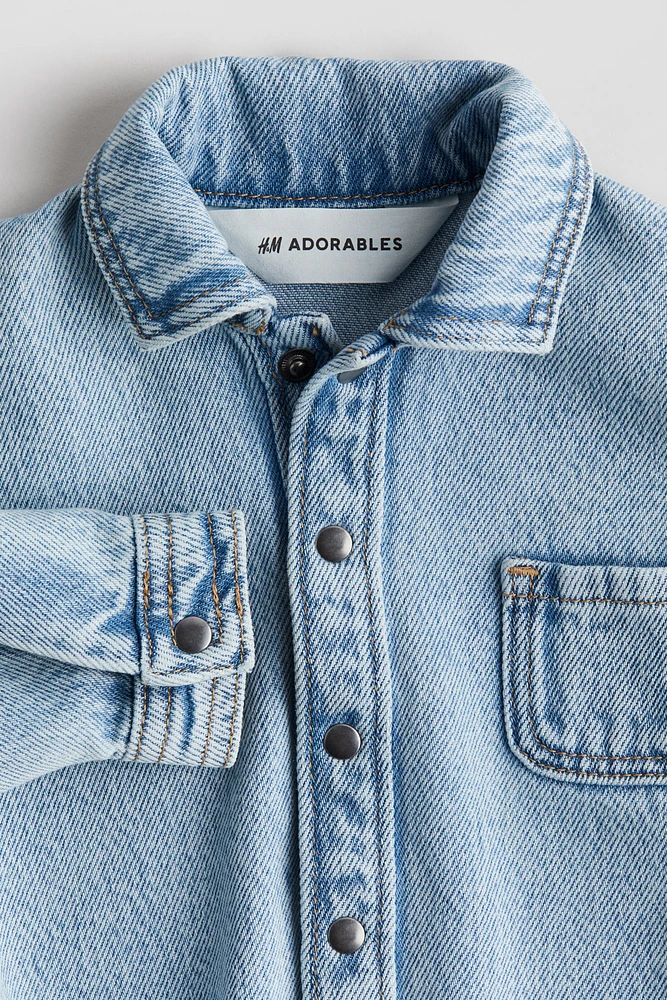 Chemise en denim