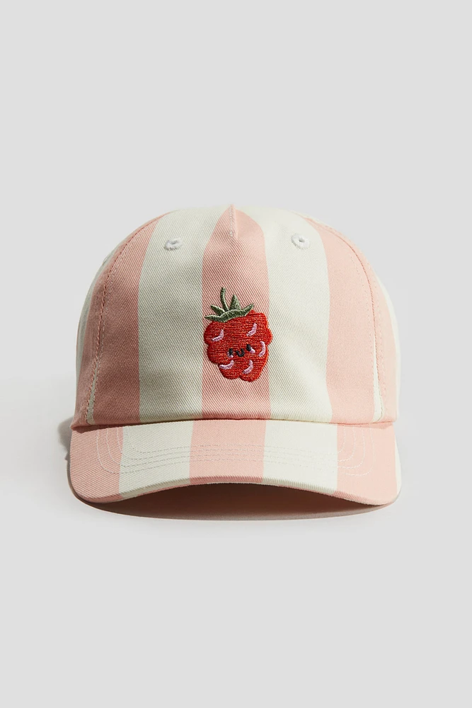 Casquette en sergé de coton