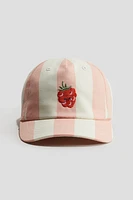 Casquette en sergé de coton