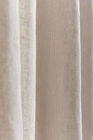 2-pack Long Linen-Blend Curtain Panels
