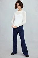Flared High Jeans