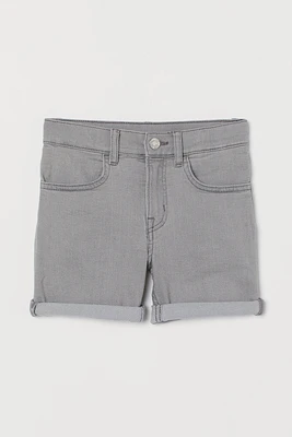 Slim Fit Denim Shorts