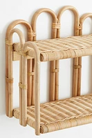 Rattan Wall Shelf