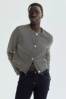 Textured Jersey Cardigan