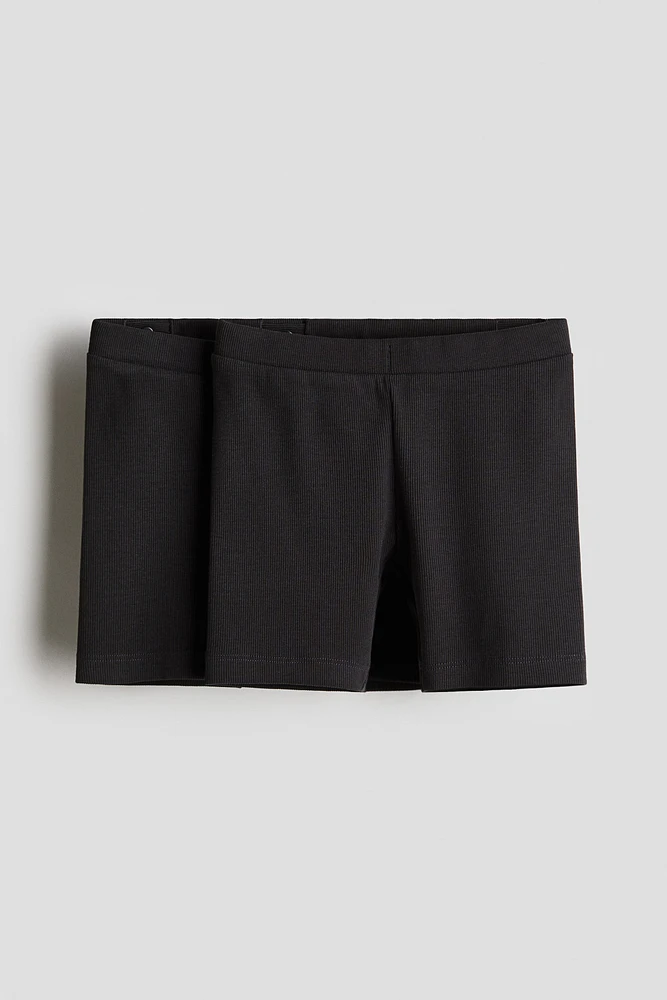 2-Pack Cotton Bike Shorts