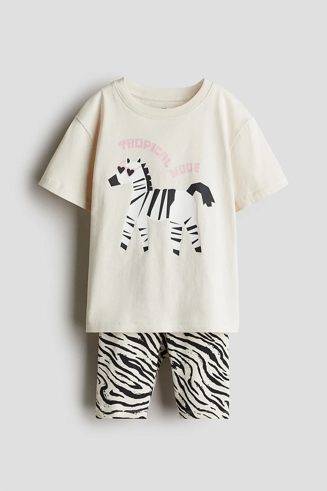 2-piece Printed Set